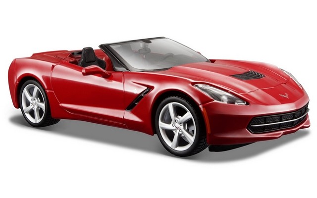 Maisto 1/24 Corvette Stingray Convertible 2014 Red